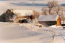 Le Moulinou pendant l'hiver.